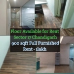 Floor Available to rent Sector 17 Chandigarh Fully Furnished