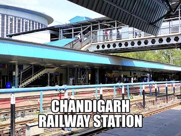 Chandigarh Junctiom Railway Station